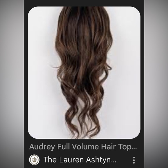 Lauren Ashtyn Audrey balayage full volume